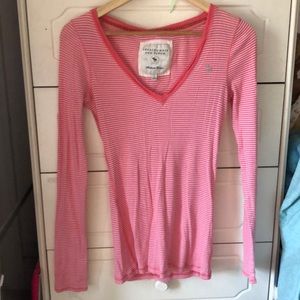 Abercrombie vintage V neck